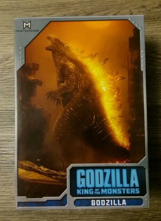 Neca Target Exclusive Burning Godzilla Figure Non - Package