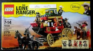 Lego 79108 Disney The Lone Ranger Stagecoach Escape / Retired 2013