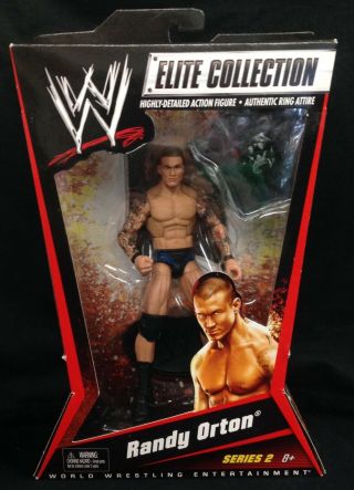 Wwe Mattel Elite Series 2 Randy Orton Action Figure Rare