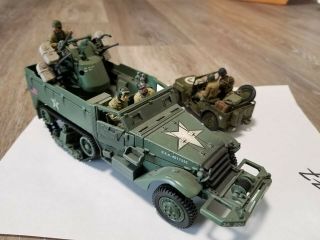 21st Century Toys - The Ultimate Soldier 1:32 Us Tank Halftrack And Recon