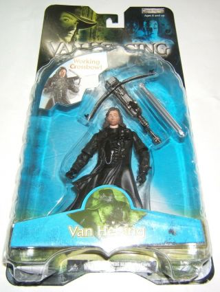 Van Helsing Monster Slayer Van Helsing W/ Crossbow Action Figure Nib