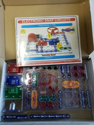 Snap Circuits Jr.  Sc - 100 Electronics Exploration Kit - Pre - Owned & Complete