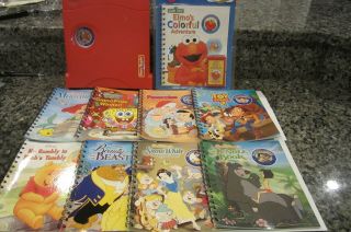 Story Reader 10 Disney Books,  Cartridges,  Game System &