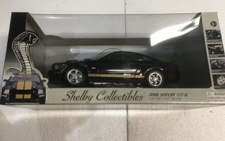 SHELBY COLLECTIBLES 1:18 2006 SHELBY GT500 HERTZ DIECAST MODEL BLACK 2