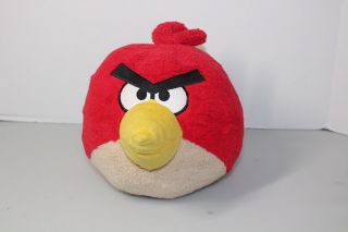 Angry Birds Red Plush 6 " Ball Round Stuffed Animal,  Sound