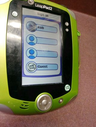 Leappad 2 From Leap Frog Stylus & Sanitized Battery Operated