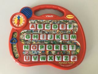 Vtech Touch And Discover Alphabet Town Learning Letters Phonics Toy
