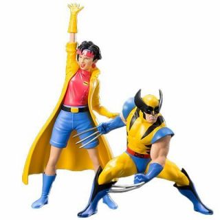 Marvel Universe X - Men 1992 Wolverine and Jubilee 2 - Pack ARTFX,  Statue 2