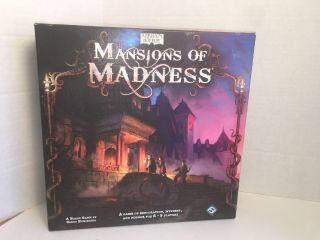 Mansions Of Madness 1st Edition Arkham Horror Fantasy Flight Board Game