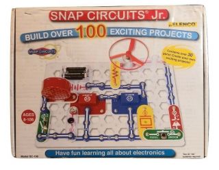 Snap Circuits Jr.  By Elenco Over 100 Exciting Projects.