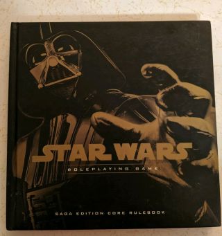 Star Wars Rpg - Saga Edition Core Rulebook Hardcover 2007