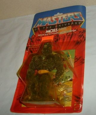 Moss Man Masters Of The Universe He - Man Motu Vintage Figure Moc Vintage Mattel