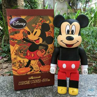 Bearbrick Mickey Mouse Medicom Toy Be@rbrick Kaws Disney 2019 Limited Edition