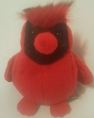 Webkinz Lil Kinz Cardinal Hs503 Red Bird Plush 5 " No Code
