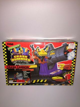 The Incredible Crash Test Dummies (1992,  Tyco) Crash Cannon Set Factory