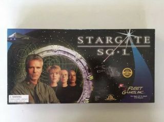 Stargate Sg - 1 A Strategy Board Game By Fleet Games Inc {63345b12}