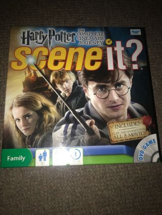 Harry Potter Scene It? Complete Cinematic Journey Board Game Contents