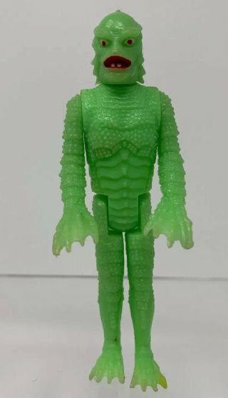 Vintage Remco Creature From The Black Lagoon Glow Monster Universal 1980 3.  75 "