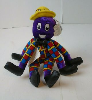 The Wiggles " Henry The Octopus " Plush Doll 2002 Tag Bent