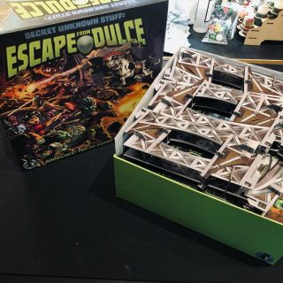 Secret Unknown Stuff: Escape From Dulce Board Game Kickstarter All - In
