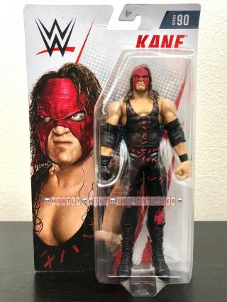 Kane With Mask Wwe Series 90 Mattel Basic 6 " Wrestling