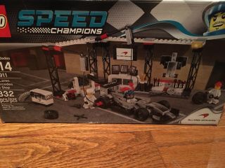 Lego 75911 Speed Champions Mclaren Mercedes Pit Stop