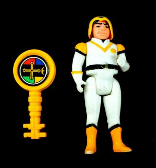 1984 Panosh Place Voltron Hunk Figure Complete With Helmet And Key World Events
