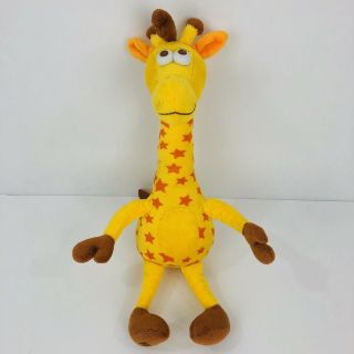 Toys R Us Geoffrey Giraffe 16 " Plush Orange Stars 2015 Retired 5f63432