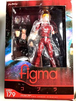 From Japan Authentic Figma Cobra The Space Pirate 179 Max Factory