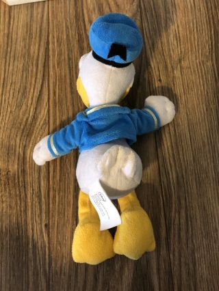Just Play 10” Plush Disney DONALD DUCK Character Stuffed Toy - GUC 2