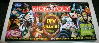 Monopoly Disney My Villains Collector 