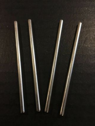 4 Metal Pins Replacement Parts For Score Four Game 1967 Lakeside 8325
