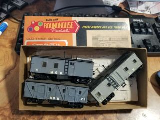 Roundhouse Ho Scale Undec Old Timer 30 