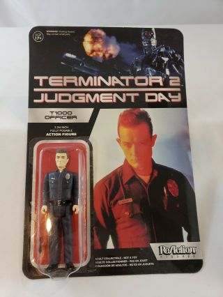 Reaction Terminator 2 Judgment Day T1000 Officer Chase Figure Funko 54175 -