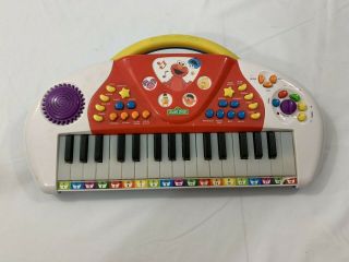Sesame Street Learn To Play Keyboard With Teaching Keys Piano Elmo Burt Ernie