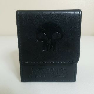 Magic The Gathering Mtg Ultra Pro Flip Deck Box Black Death