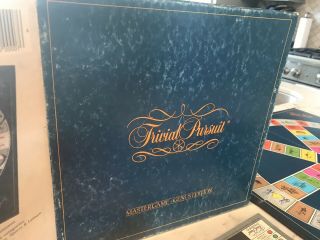 Vintage Trivial Pursuit Master Game Genius Edition Trivia 1981 Complete