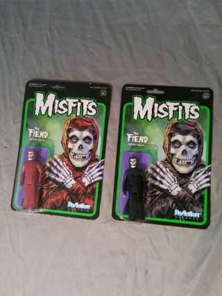 Reaction 7 Misfits Fiend Crimson Red And Black Variant