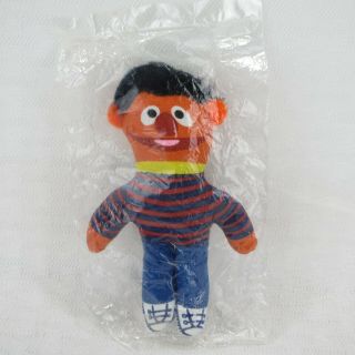 Ernie - Sesame Street People In Neighborhood Vintage 4 " Plush Figure -