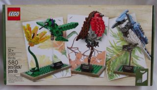 Lego Ideas Set 21301 Birds Building Model Kit Box Blue Jay Robin