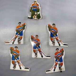 Bobby Orrs Vintage Nhl Table Top Hockey Mugo Tin Teams The Maple Leafs/canadians