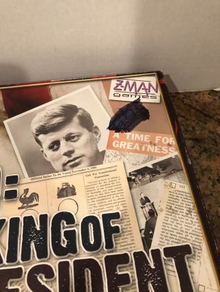 1960 The Making of a President Z - Man Games 2007 Complete Board Game 2