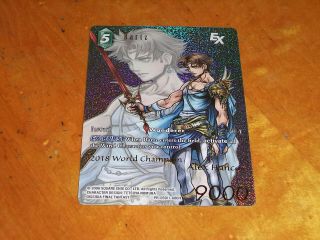 Bartz Pr - 050/1 - 080h - Final Fantasy Tcg Ccg Opus Exclusive Promo Card Foil