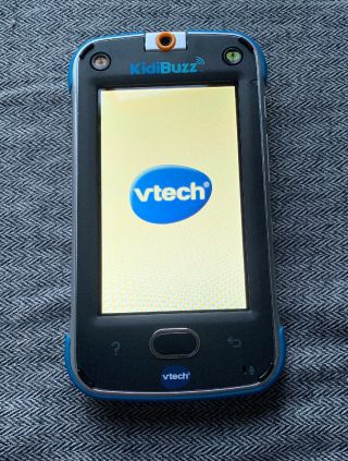 VTech 80 - 169500 KidiBuzz Smart Device Toy Phone for Kids - Black/Blue 2