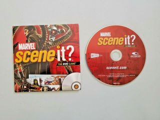 Scene It? Marvel Deluxe Edition Dvd Game Replacement Dvd