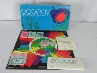 1970 Ecology The Game Of Man And Nature