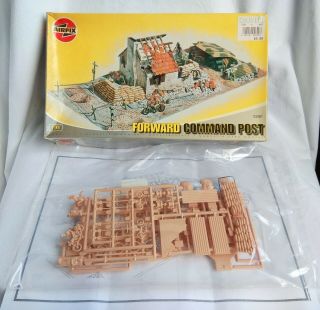 Airfix Re - Issue,  Boxed Forward Command Post.  1:76 Scale Plastic.  On Sprue.