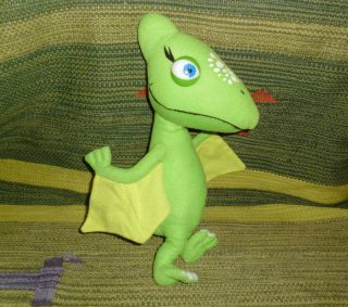 Dinosaur Train Plush Green Tiny Pterodactyl Stuffed Animal Toy 13 " Pbs Kids