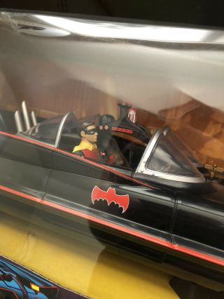 Batman 66 6 - Inch Batman and Robin Figure and Batmobile Gift Set Mattel 2014 2
