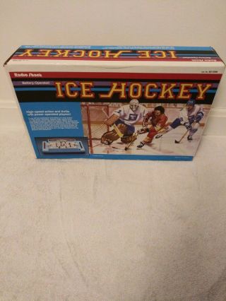 Vintage Radio Shack Electronic Tabletop Ice Hockey Game Battery - Operated 60 - 1099